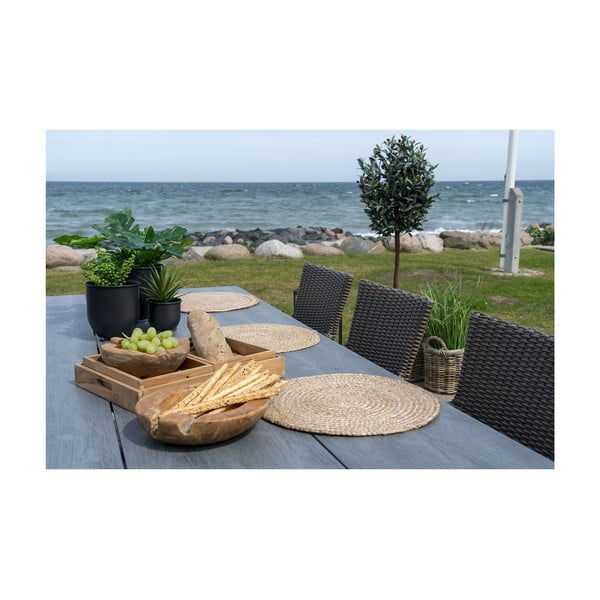 Prostírání z juty v sadě 4 ks ø 38 cm Bombay – House Nordic-image-1