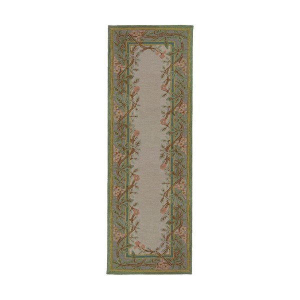 Ručně tkaný vlněný běhoun 80x300 cm Verona Floral  – Flair Rugs