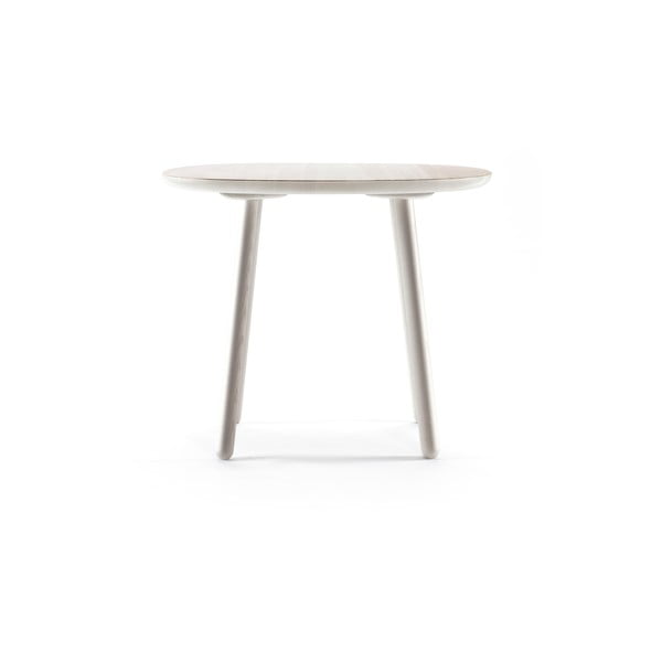 Šedý jídelní stůl z masivu EMKO Naïve, ⌀ 90 cm-image-2