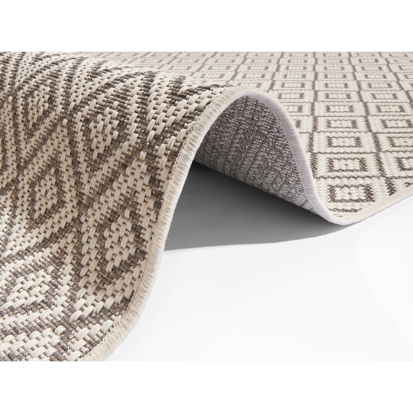 Béžovo-šedý venkovní běhoun Ragami Porto, 70 x 200 cm-image-1