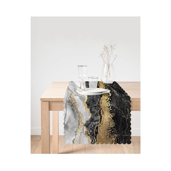 Běhoun na stůl 40x130 cm Marble – Minimalist Cushion Covers-image-1