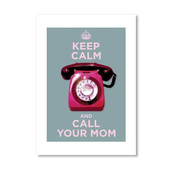 Autorský plakát Call your mom