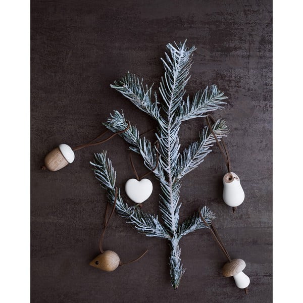 Dřevěná vánoční ozdoba Owl – Rosendahl-image-4