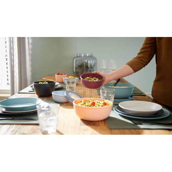 Šedá miska s víčkem Mepal Nordic, 500 ml-image-1