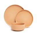 18dílná sada cihlově oranžového kameninového nádobí Bonami Selection Malia