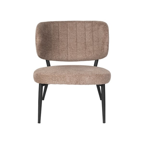 Světle hnědé křeslo Sanne – White Label-image-2