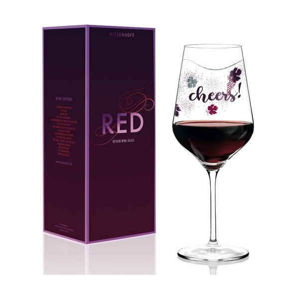 Sklenice na červené víno z křišťálového skla Ritzenhoff Lenka Kuhnertova, 580 ml-image-1