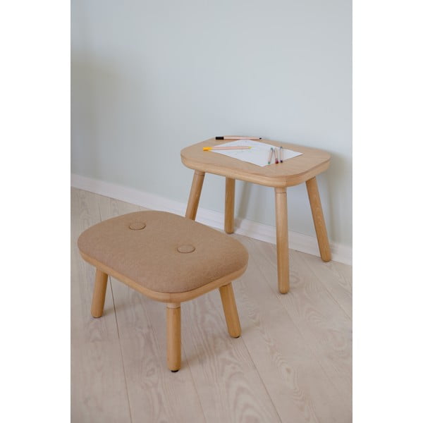 Stolička ve světle hnědo-přírodní barvě Paff Low – UMAGE-image-1