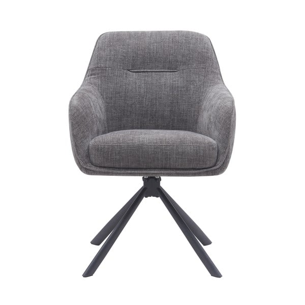 Šedá čalouněná jídelní křesla v sadě 2 ks Avola – Unique Furniture-image-1