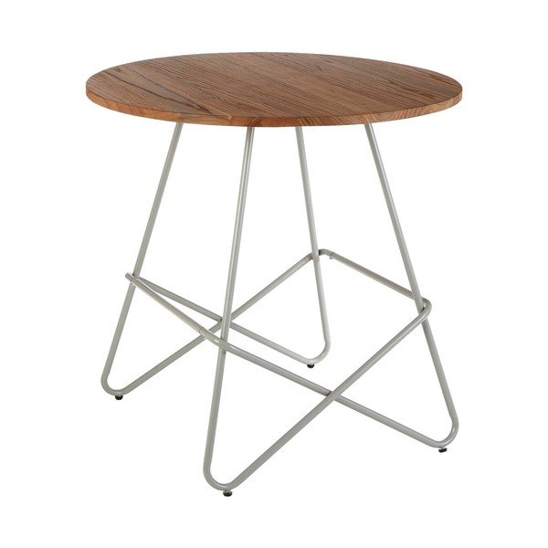 Kulatý jídelní stůl z jilmového dřeva ø 80 cm District – Premier Housewares