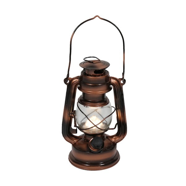 LED lucerna v bronzové barvě (výška 19 cm) – Hilight-image-3