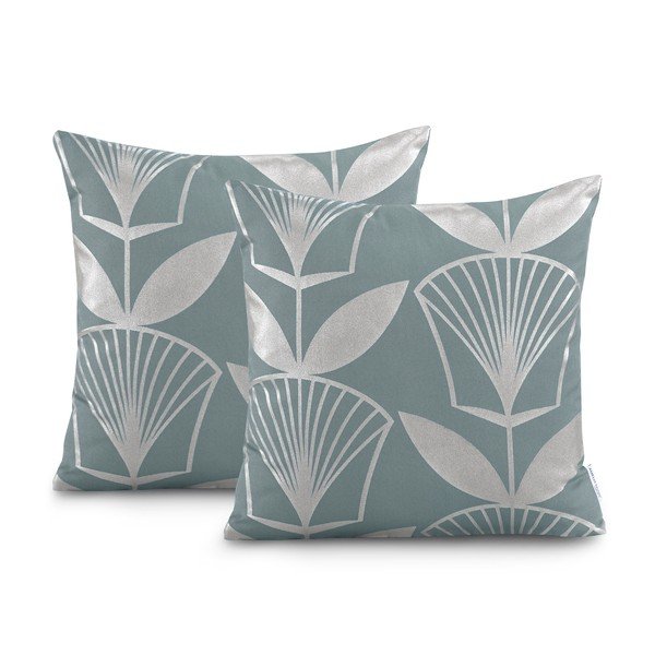 Povlaky na polštáře v sadě 2 ks 45x45 cm Oxford Floris – AmeliaHome-image-1