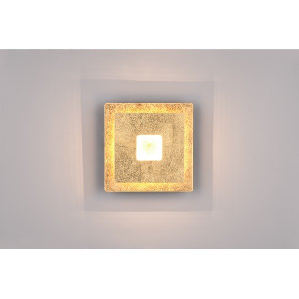 LED nástěnné svítidlo ve zlaté barvě Leano – Trio-image-2