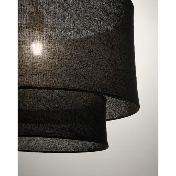 Černé stínidlo ø 60 cm Mariela – Kave Home-image-2