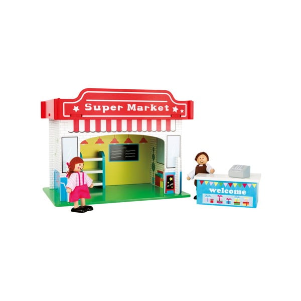 Dětský dřevěný supermarket Legler Playhouse Supermarket