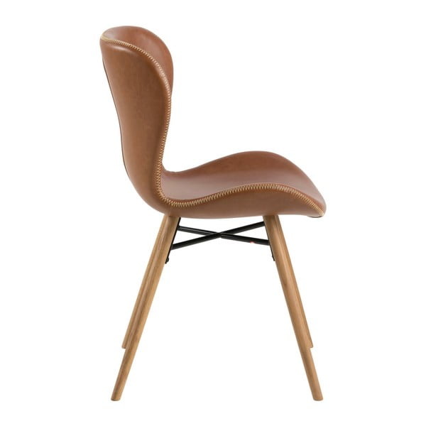 Sada 2 koženkových židlí Batilda – Actona-image-4