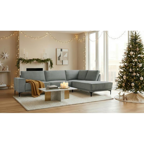 Tmavě šedá rohová pohovka (pravý roh) Copenhagen – Scandic-image-2