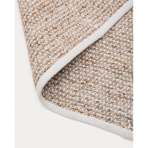 Béžový vnitřní a venkovní koberec z recyklovaných vláken 200x300 cm Nailan – Kave Home-image-4