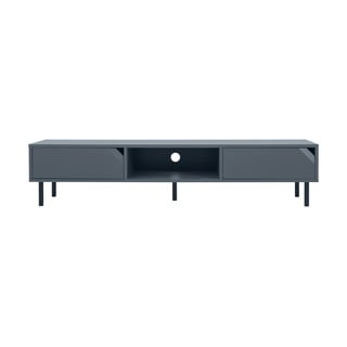 Tmavě modrý TV stolek 177x39 cm Corner - Tenzo