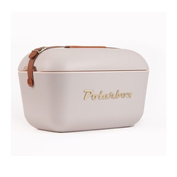Béžový chladicí box 12 l Classic Gold – Polarbox