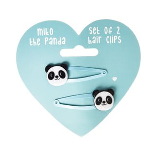 Sada 2 sponek do vlasů Rex London Miko The Panda