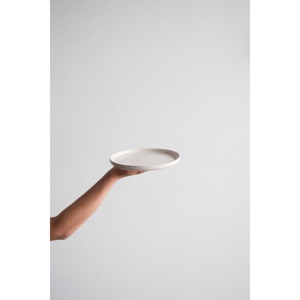 Světle růžový kameninový malý talíř ÅOOMI Dust, ø 20 cm-image-3