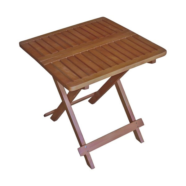 Zahradní odkládací stolek z masivu akácie 50x50 cm Cleveland – Garden Pleasure-image-2
