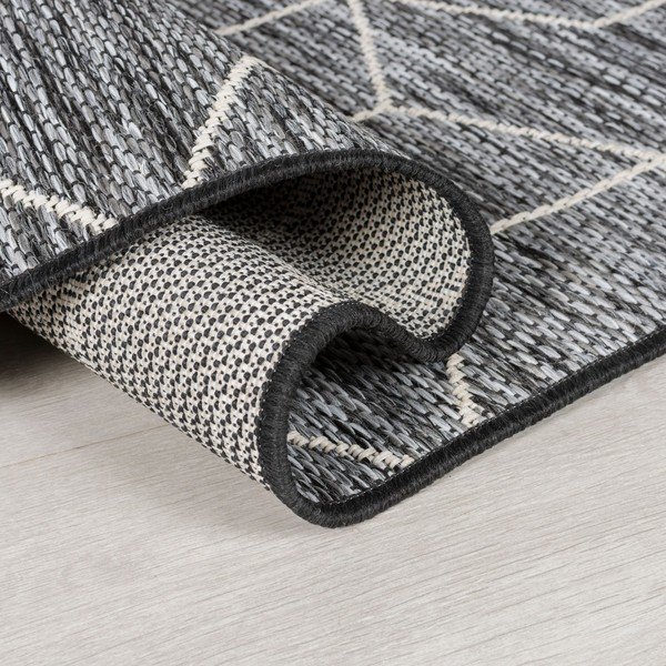 Šedý venkovní koberec 170x120 cm Napoli - Flair Rugs-image-3