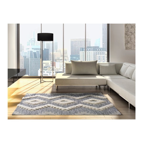 Bílo-šedý koberec Universal Cheroky Merto, 115 x 170 cm-image-1