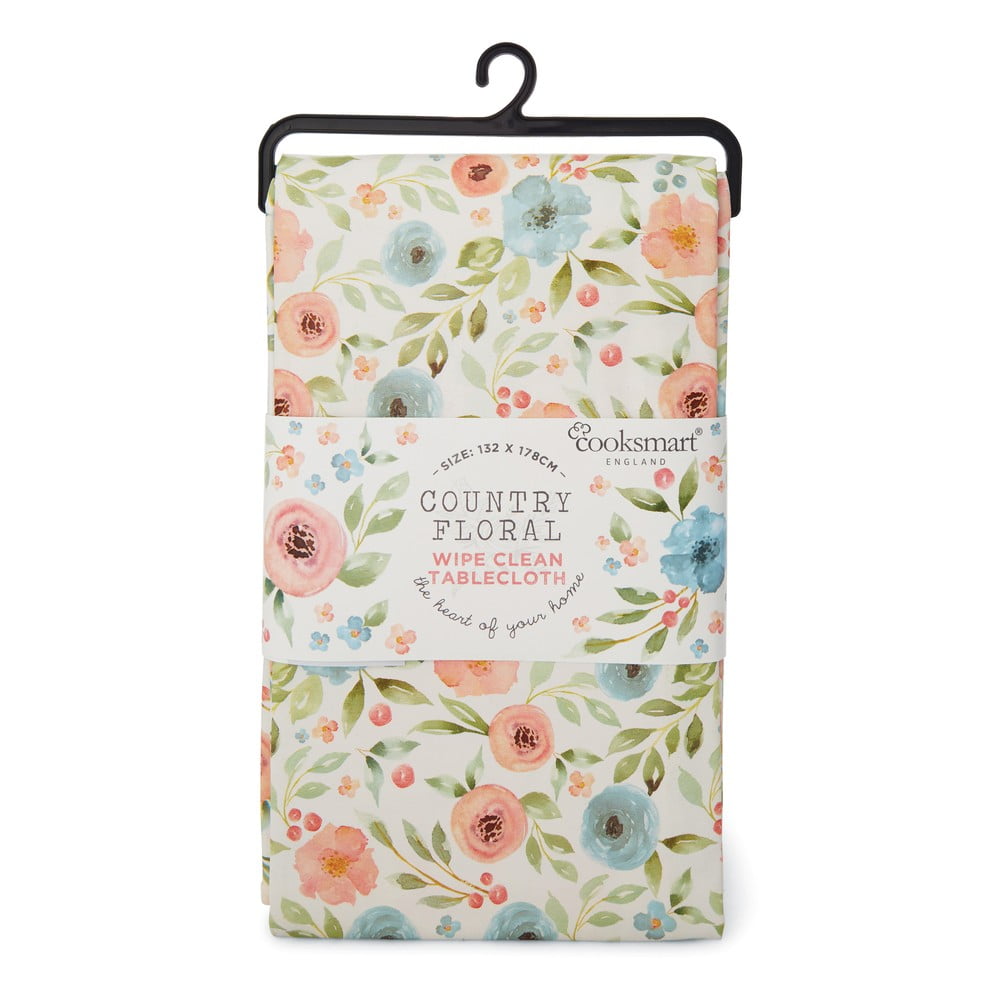 Ubrus Cooksmart ® Country Floral, 178 x 132 cm