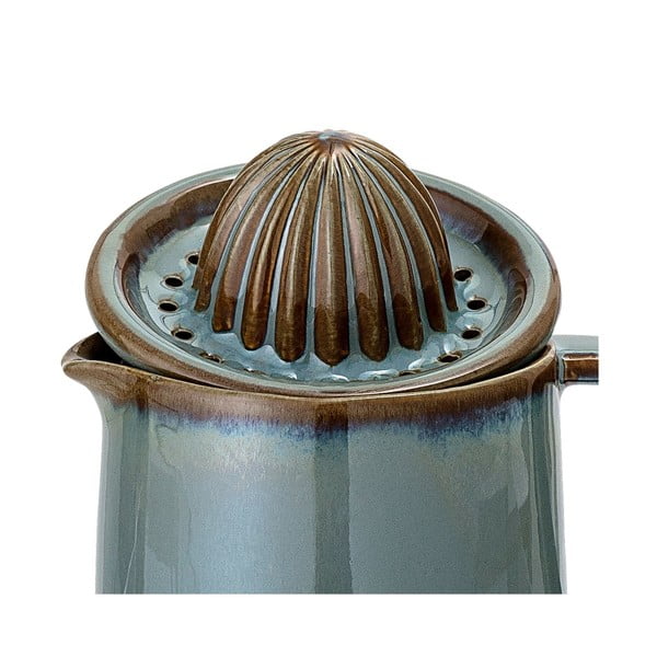 Zelená kameninová konvička s odšťavňovačem Bloomingville Pixie-image-2