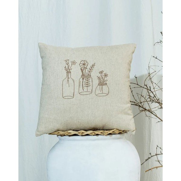 Povlak na polštář s příměsí bavlny 45x45 cm – Mila Home