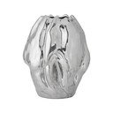 Váza z kameniny ve stříbrné barvě (výška 29 cm) Bobby – Bloomingville