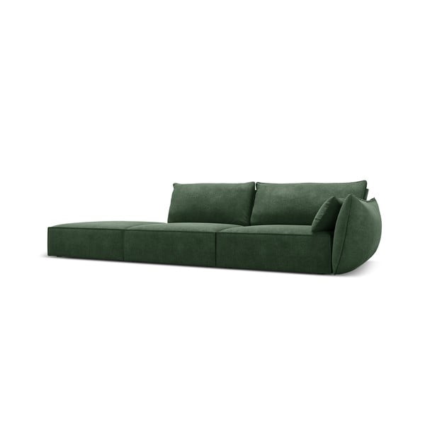 Tmavě zelená lenoška (pravý roh) Vanda – Mazzini Sofas-image-2