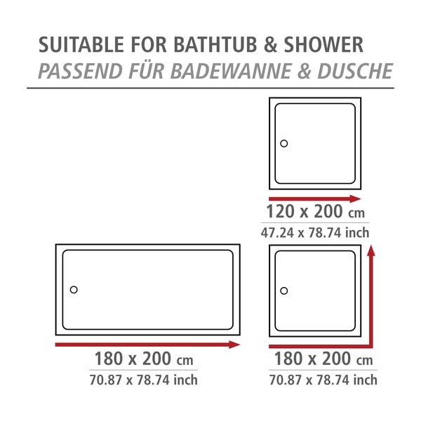 Sprchový závěs 180x200 cm Rollin'Art Ocean Life – Wenko-image-2