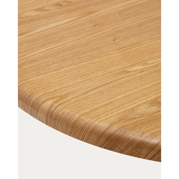 Jídelní stůl v dekoru jasanu 105x220 cm Mailen – Kave Home-image-3