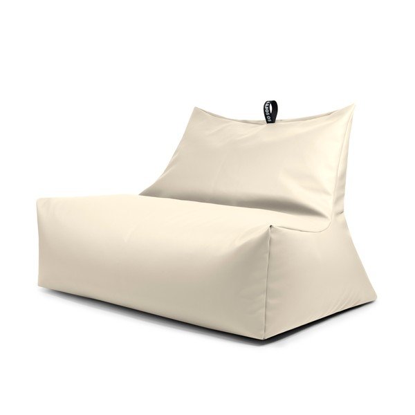 Béžový sedací vak z imitace kůže Icy Sofa – So Soft?