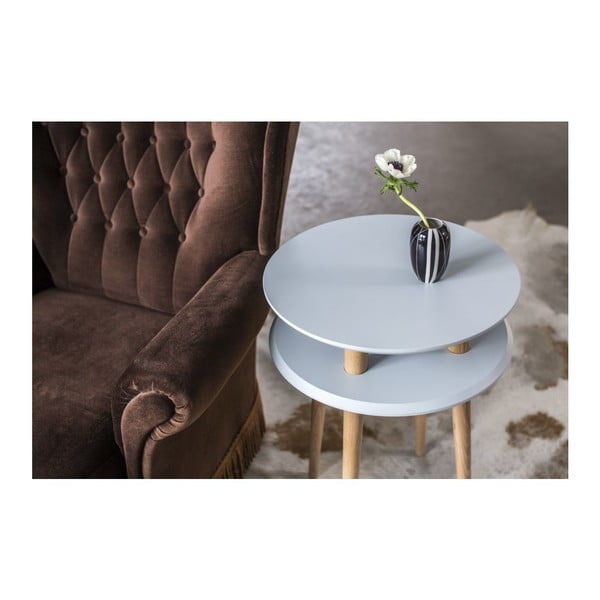 Růžový odkládací stolek Ragaba UFO, Ø 45 cm-image-3