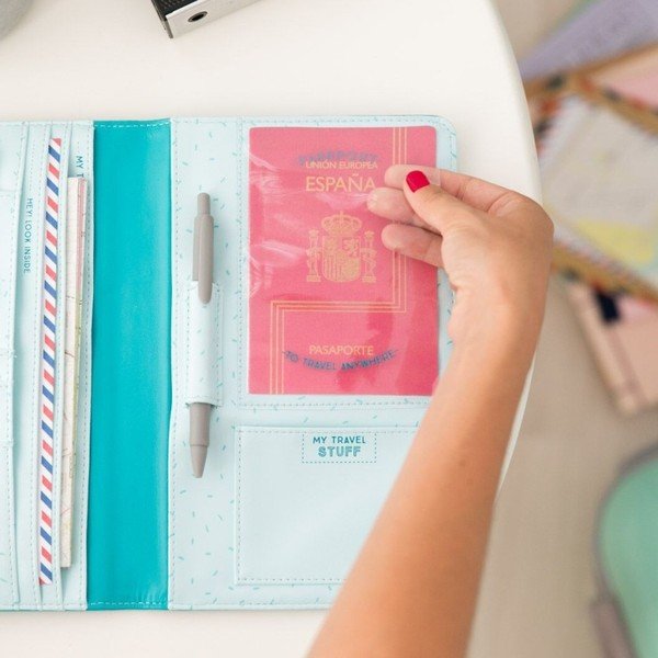 Organizér na cestovní doklady a dokumenty Mr. Wonderful Be curious-image-4