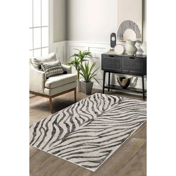Pratelný běhoun 80x200 cm Zebra – Vitaus-image-1