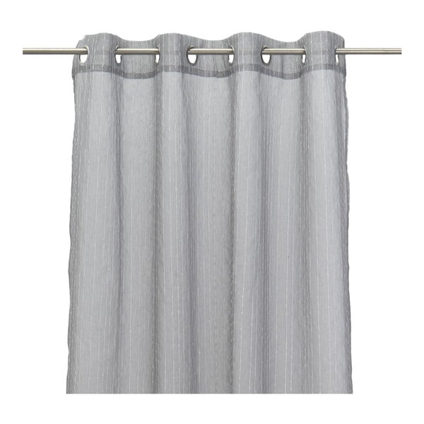 Šedá záclona 140x260 cm Vertical Thread – Casa Selección