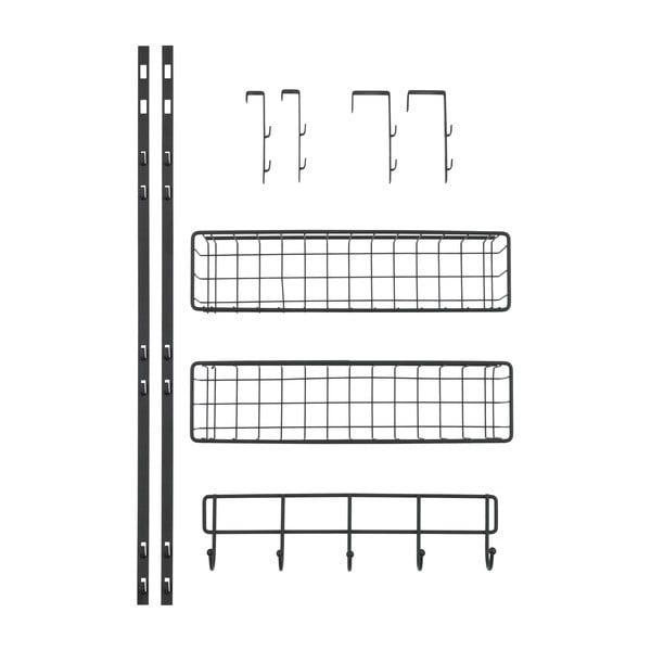 Závěsná polička na dveře Wenko Rack Black-image-4