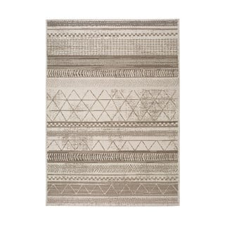 Šedobéžový venkovní koberec Universal Libra Grey Puzzo, 140 x 200 cm