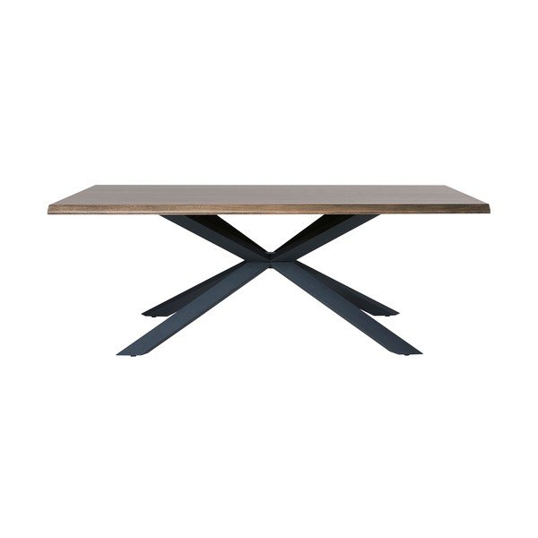 Jídelní stůl s deskou v dubovém dekoru 100x200 cm Arno – Unique Furniture-image-1