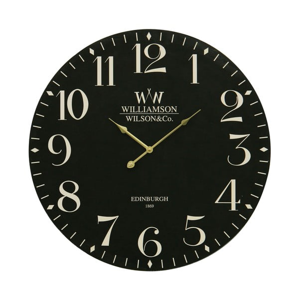 Nástěnné hodiny Classical Black, 60 cm