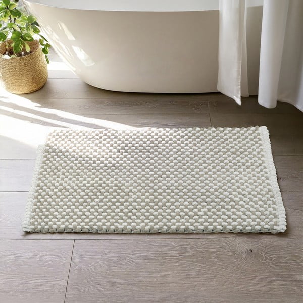 Béžová textilní koupelnová předložka 50x80 cm Covelo – Wenko-image-1