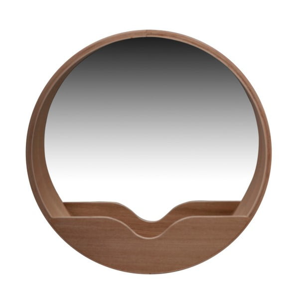 Nástěnné zrcadlo s odkládacím prostorem Zuiver Round Wall, ⌀  40 cm-image-1