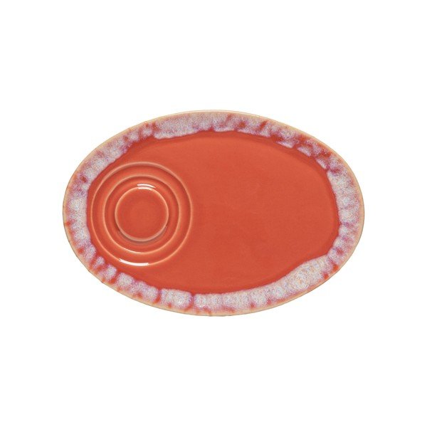 Červený kameninový podšálek Grespresso – Costa Nova