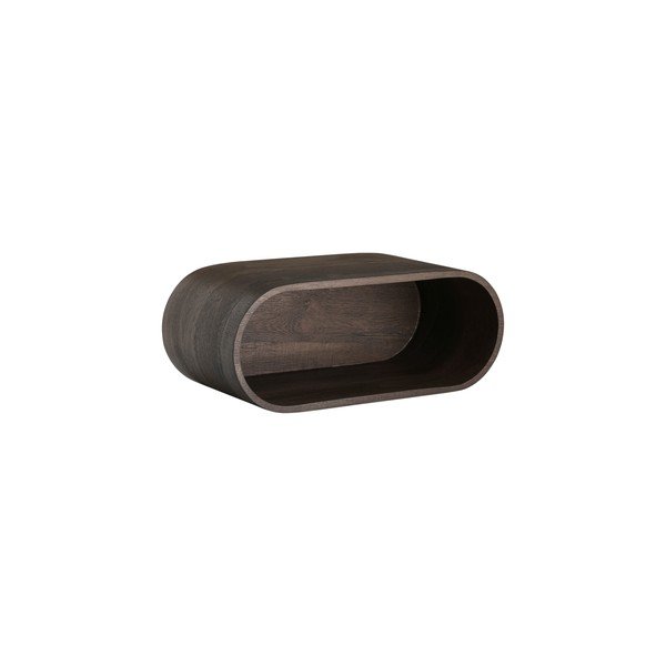 Hnědá police z MDF 60 cm Positano – Ellos Home