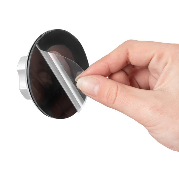 Samodržící kovová koupelnová polička ve stříbrné barvě Bestlock Bath – Compactor-image-3